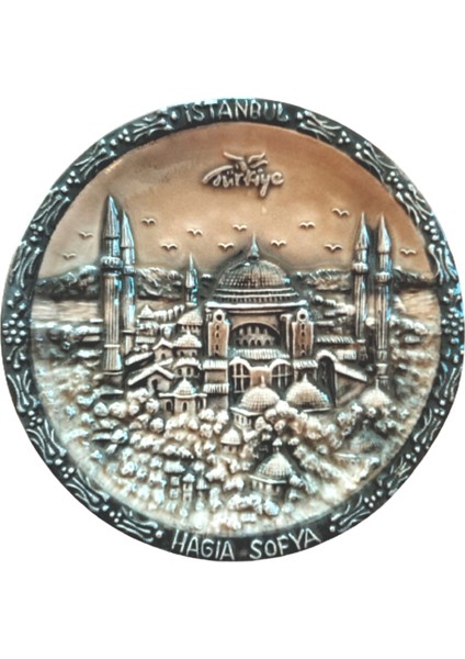 Sultanahmet Temalı Çini Duvar Tabağı