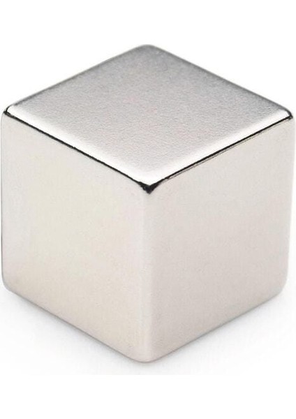 Çok Güçlü Neodyum Küp Mıknatıs 10X10X10 mm (1 Adet)