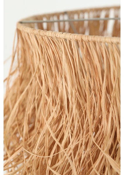 E27 Doğal Tasarım Bohem Sacakli Hasir Rafya Avize Adet Kahverengi 1 Hasır fiyatları