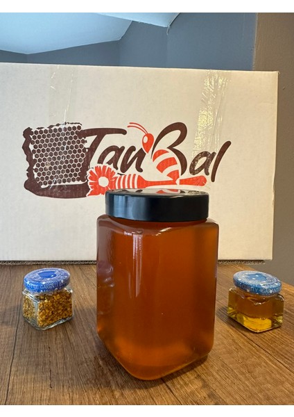 Tanbal Arı Çiftliği Organik Doğal Yüksek Yayla Balı  1kg Süzme Bal