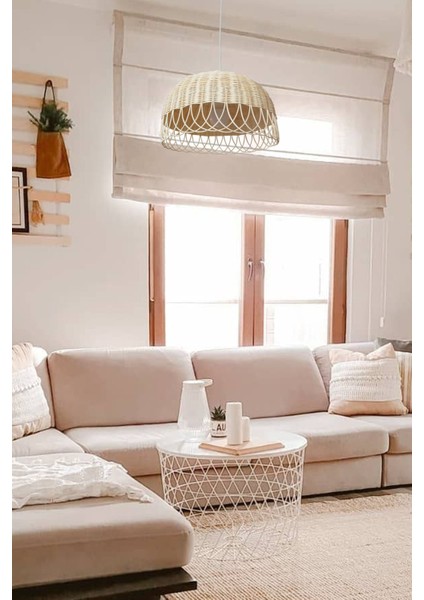 Bambu , Bambu, Hasır Sarkıt Avize 30 cm Altın 1 E27 30 x 20 fiyatları