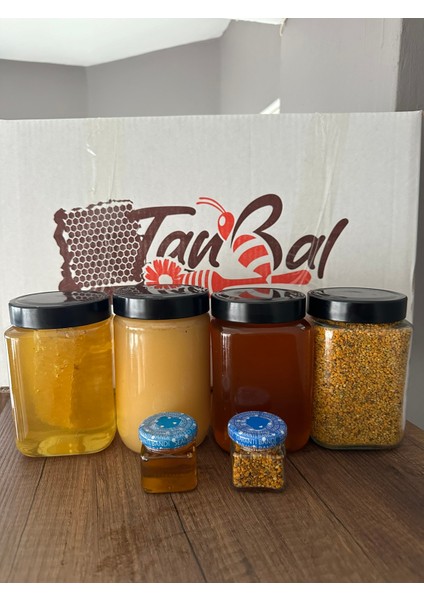 Tanbal Arı Çiftliği Organik Doğal Yüksek Yayla Balı  1kg Süzme Bal