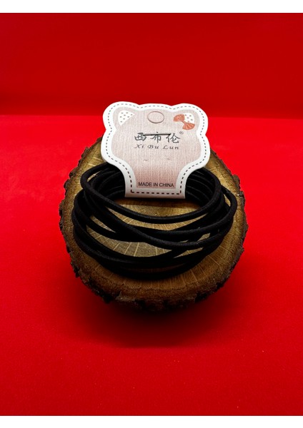 Siyah Lastik Toka Kadın Toka Erkek Toka