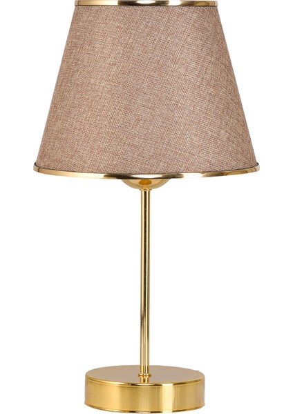 Bej Rüzgar Pasta Tekli Sarkıt Avize ve Gold Abajur Seti Kumbeji 30 3 51-60 cm E27 Tekli Krom