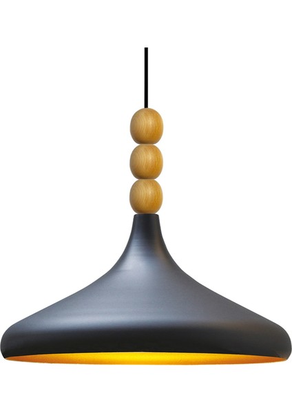101-120 cm Siyah Champion Ahşap Boncuklu Tekli Avize Sarkıt Salon Mutfak Butik Lamba Aydınlatma Avi fırsatları