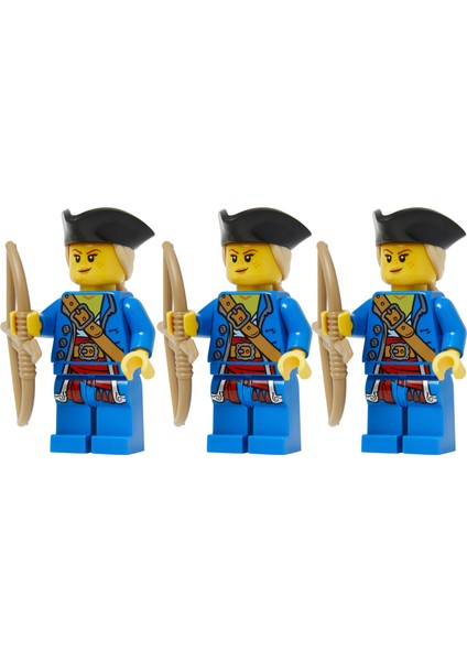 Orijinal Minifigürler - Cheeky Pirate Girl Orijinal Minifigür (3 Adet)
