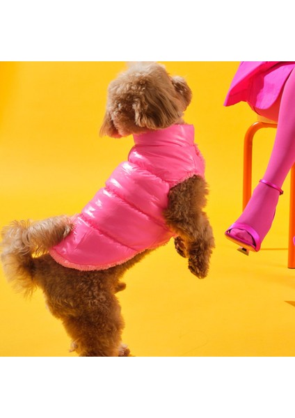 Içi Tüylü Köpek Montu - Pembe fiyatları