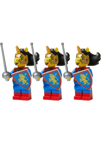 Orijinal Minifigürler - Medieval Girl Orijinal Minifigür (3 Adet)