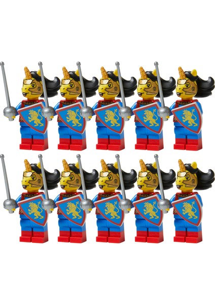 Orijinal Minifigürler - Medieval Girl Orijinal Minifigür (10 Adet)