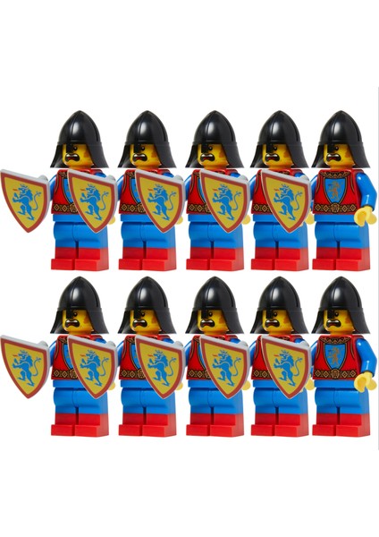 Orijinal Minifigürler - A Brave Knight Orijinal Minifigür (10 Adet)