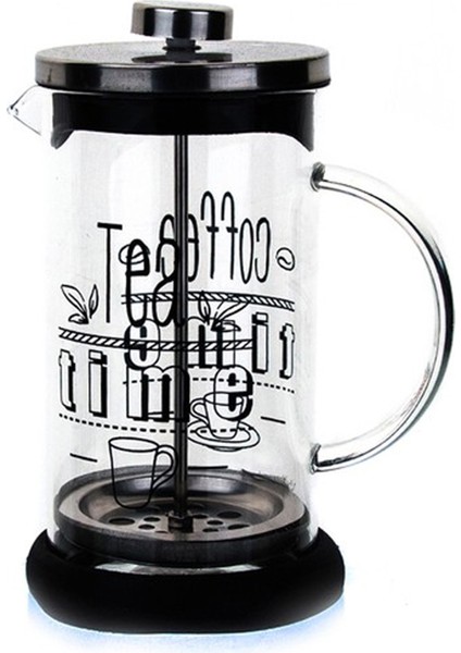 French Press Cam 600 ml Bitki Çayı Filtre Kahve