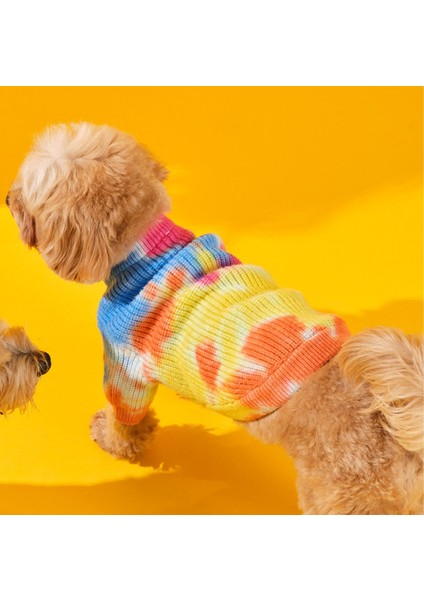 Tie-Dye Köpek Kazağı