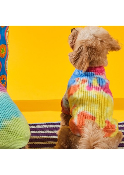 Tie-Dye Köpek Kazağı modelleri