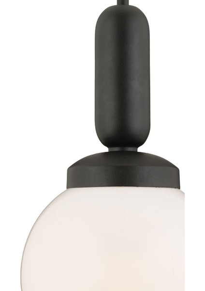 E27 Arlo Tekli Siyah Modern Sarkıt Top Avize Mutfak Salon Sarkıt Avize Mutfak Modern Siyah Metal 1 fırsatları