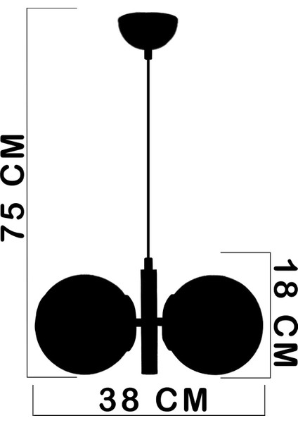 Mavi Monera Eskitme Kaplama Bal Camlı Avize 75 x 38 E27 71-80 cm Eskitme Metal 2 modelleri