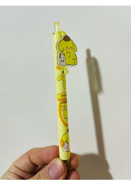 Sanrio Purin Karakterli 0.5 Siyah Renk Tükenmez Kalem modelleri