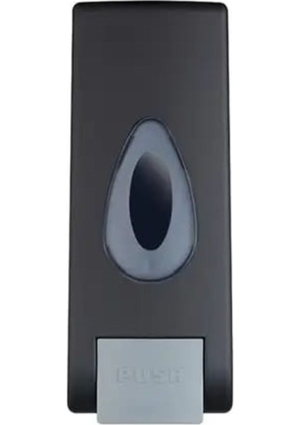 Main Shop Manuel Sıvı Sabunluk Banyo Duş Şampuanı Jel Deterjan Dağıtıcı Duvara Monte Sabunluk Siyah Renk