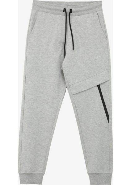 Gri Melanj Erkek Eşofman Altı E-Weepy