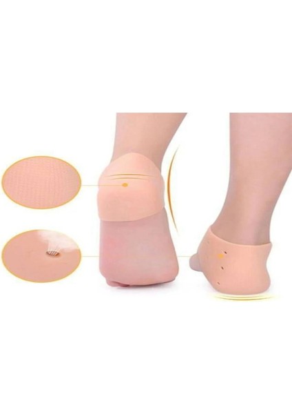 Silikon Topuk Gömleği Topuk Koruyucu 2 Adet