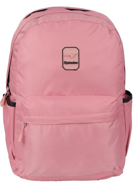 3 Bölmeli Su Geçirmez Kumaş Tablet Bölmeli Okul-Seyahat Sırt Çantası RLX2115-PEMBE fiyatları