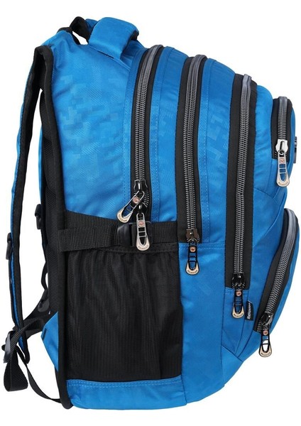 5 Bölmeli Ergonomik Okul Sırt Çantası 2226-MAVI fırsatları