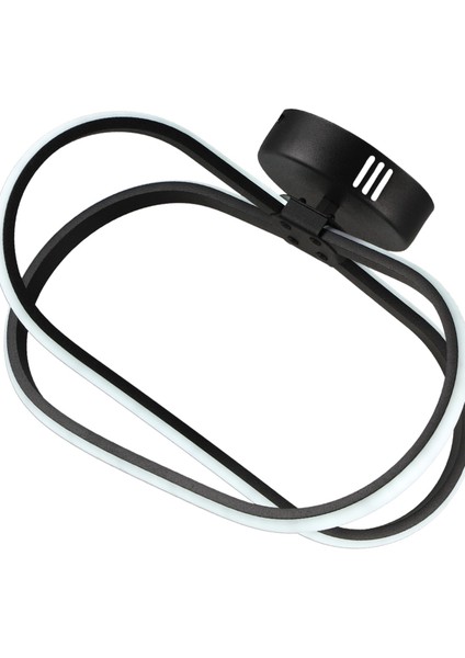 Tek Ebat Loca 3 Renk Ledli Tavan Montaj Avize Siyah Modern Alüminyum LED Siyah 20 -34 cm 1
