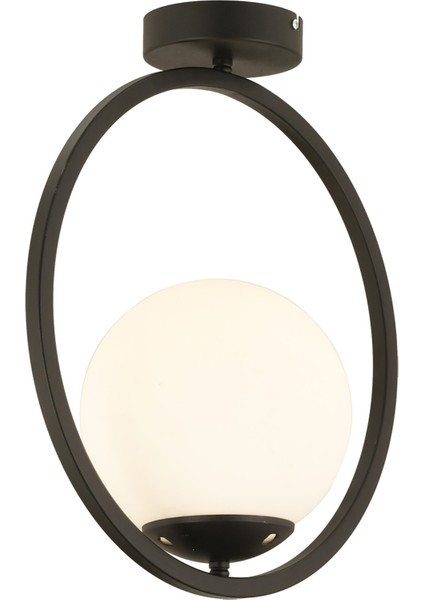 Mutfak Lifos Tekli Siyah Plafonyer Modern Mutfak Retro Salon Avize Modern 1 Siyah