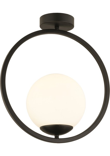 Mutfak Lifos Tekli Siyah Plafonyer Modern Mutfak Retro Salon Avize Modern 1 Siyah