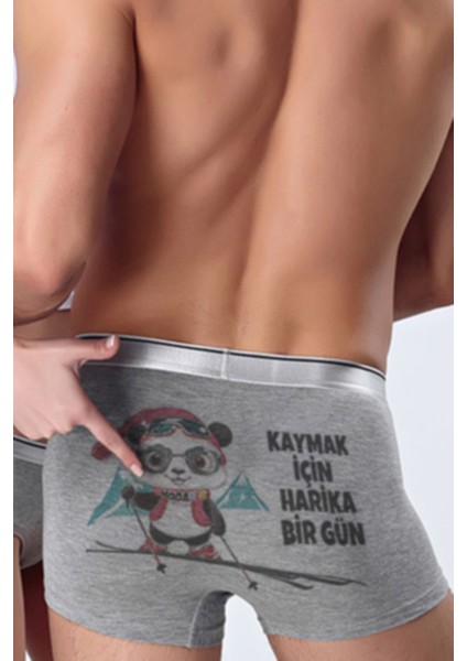 Kaymak Için Harika Bir Gün Erkek Boxer