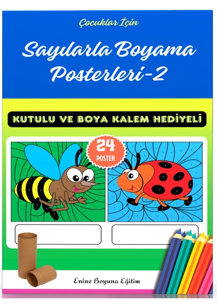 Rakamlarla Boyama Posterleri 2