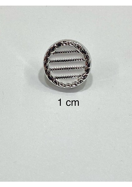 Bluz Gömlek Düğmesi/metalize(Plastik) Düğme / 10 Lu Set / 1 cm fırsatları