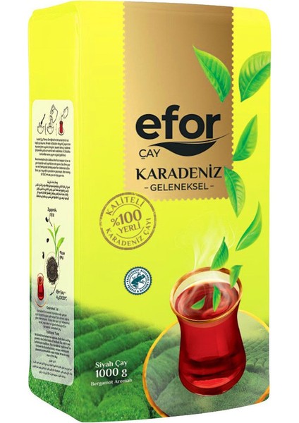 Efor Geleneksel Karadeniz Çayı 1 kg