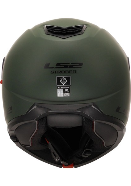 Kask Ls2 Strobe 2 Mat Yeşil Çene Açılır indirimleri