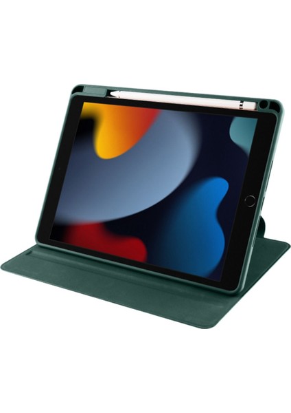 Apple iPad 7. Nesil 10.2 (2019) Yatay ve Dikey Dönebilen Standlı Kalem Şarjına Uygun Darbe Dayanıklı Thermix Kılıf A2197 A2200 A2198 fırsatları