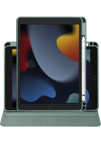 Apple iPad 7. Nesil 10.2 (2019) Yatay ve Dikey Dönebilen Standlı Kalem Şarjına Uygun Darbe Dayanıklı Thermix Kılıf A2197 A2200 A2198 indirimleri