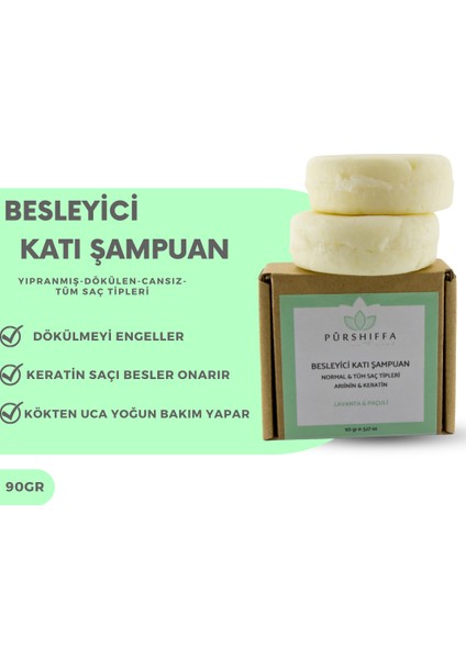 Besleyici Katı Şampuan 90 gr