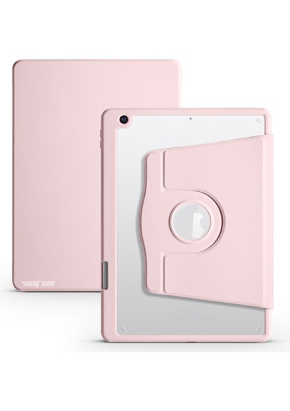 Apple iPad 8. Nesil 10.2 (2020) Yatay ve Dikey Dönebilen Standlı Kalem Şarjına Uygun Darbe Dayanıklı Thermix Kılıf A2270 A2428 A2429 A2430