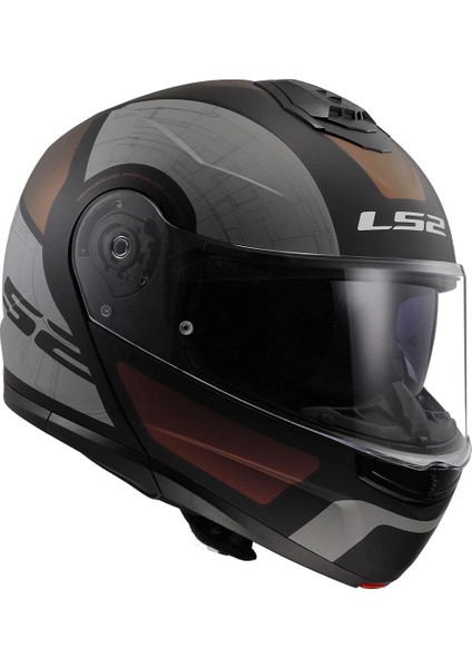 Kask Ls2 Strobe 2 Orıon Mat Siyah-Mor-Mavi Çene Açılır fiyatları