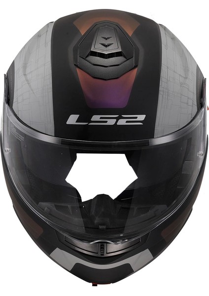 Kask Ls2 Strobe 2 Orıon Mat Siyah-Mor-Mavi Çene Açılır fırsatları