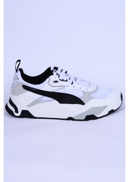 389289-01 Trinity Fileli Yüksek Taban Rahat Ortopedik Taban Esnek Beyaz Günlük Erkek Spor Ayakkabı