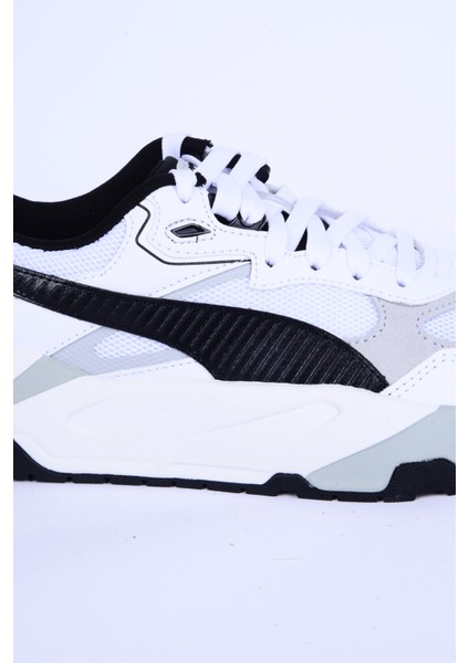 389289-01 Trinity Fileli Yüksek Taban Rahat Ortopedik Taban Esnek Beyaz Günlük Erkek Spor Ayakkabı fiyatları