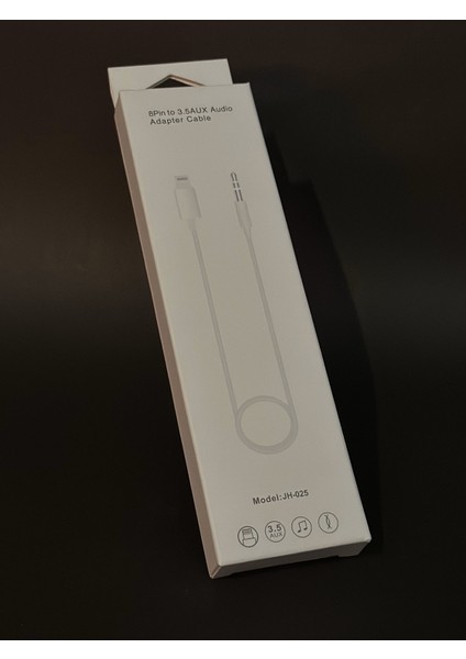 Tekno Platin Apple iPhone Uyumlu Lightning Aux Çevirici 3.5mm Kablo