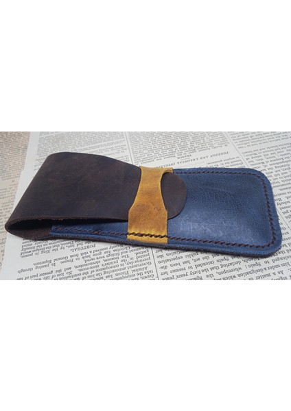 Crazy Hors Deri El Emeği Özel Kalemleriniz Için Kalemlik Kalem Kutu 27 cm 6 cm L1
