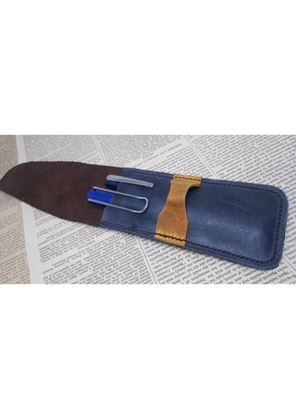 Crazy Hors Deri El Emeği Özel Kalemleriniz Için Kalemlik Kalem Kutu 27 cm 6 cm L1 fırsatları