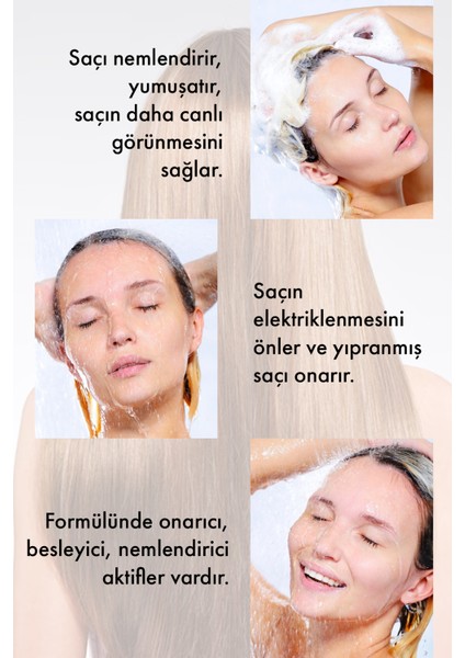 Yıpranmış Saçlar İçin Onarıcı ve Besleyici Keratin Saç Bakım Maskesi 300 ml