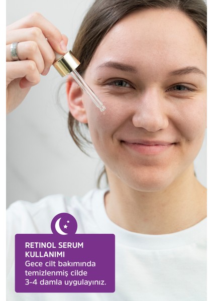 Retinol Cilt Serumu Onarıcı Ve Cilt Yenileyici Retinol Cilt Bakım Serumu 30 Ml.