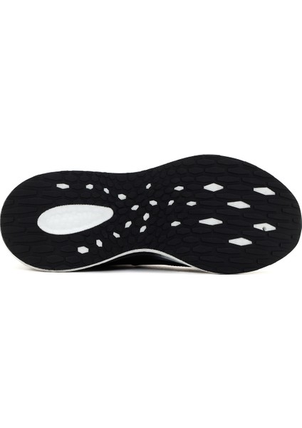 Erkek Siyah Kalın Tabanlı Deri Sneaker