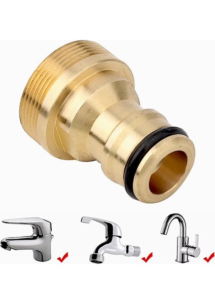 Bahçe Sulama VIP Kalite Musluk Hortum Adaptör (Mod-G) indirimleri