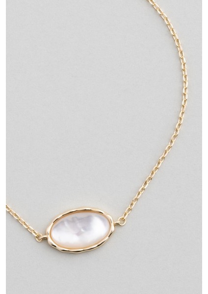 Mirror 18 Ayar Sarı Altın Kaplama 19 cm Gümüş Minimal Bileklik fiyatları