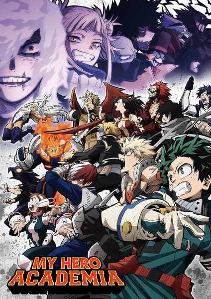 My Hero Academia Anime Dizi Film Posteri-Çerçevesiz Parlak Fotoğraf Kağıdı